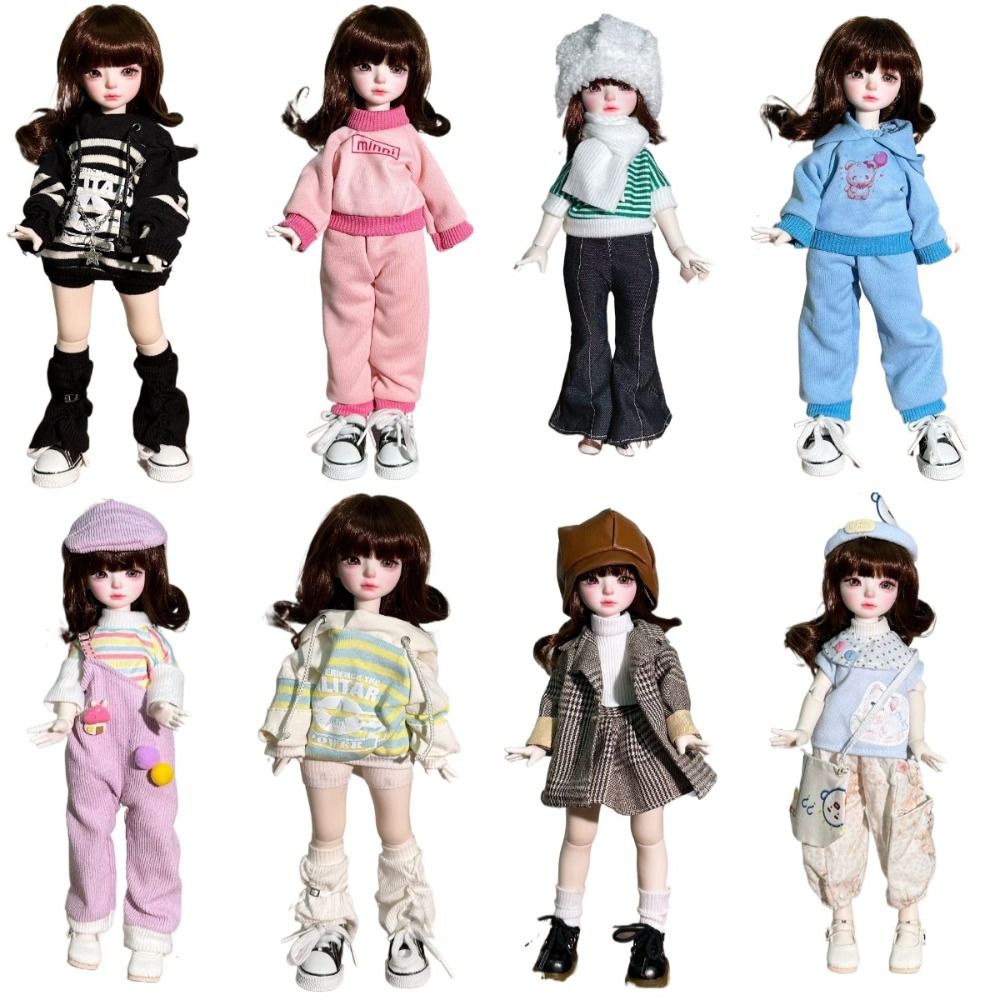 Bjd Doll 1 6 Full Set With Clothes - 1/6 muñeca BJD vestido muñeca moda