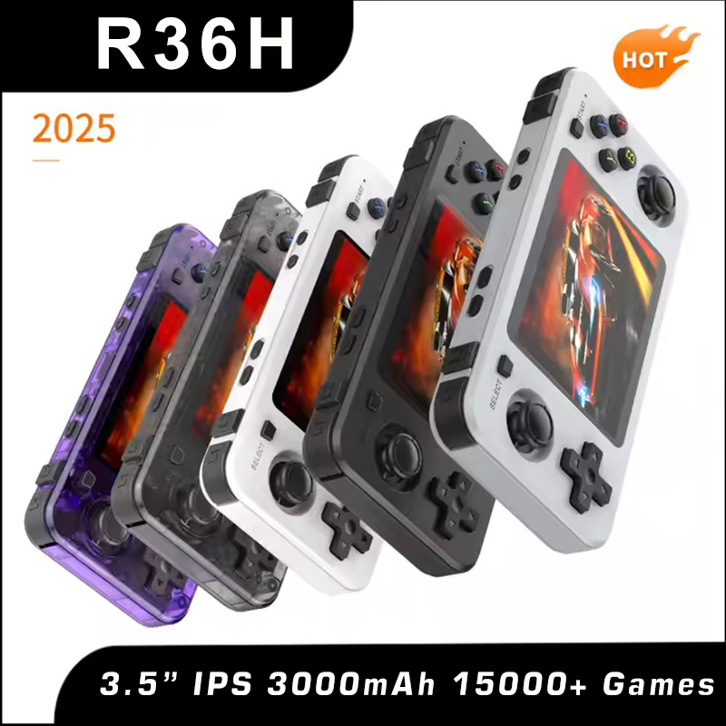 Retro Handheld Game Console R36S - Nueva consola portátil Retro R36H, sistema