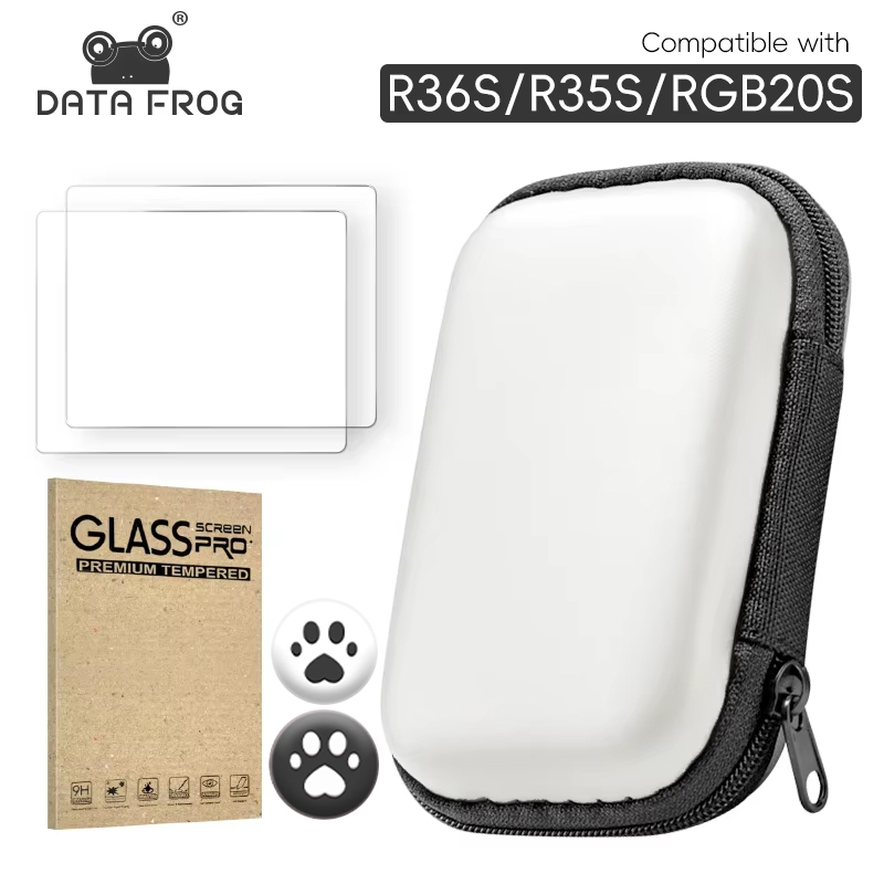 Retro Handheld Game Console R36S - Protector de pantalla de vidrio templado