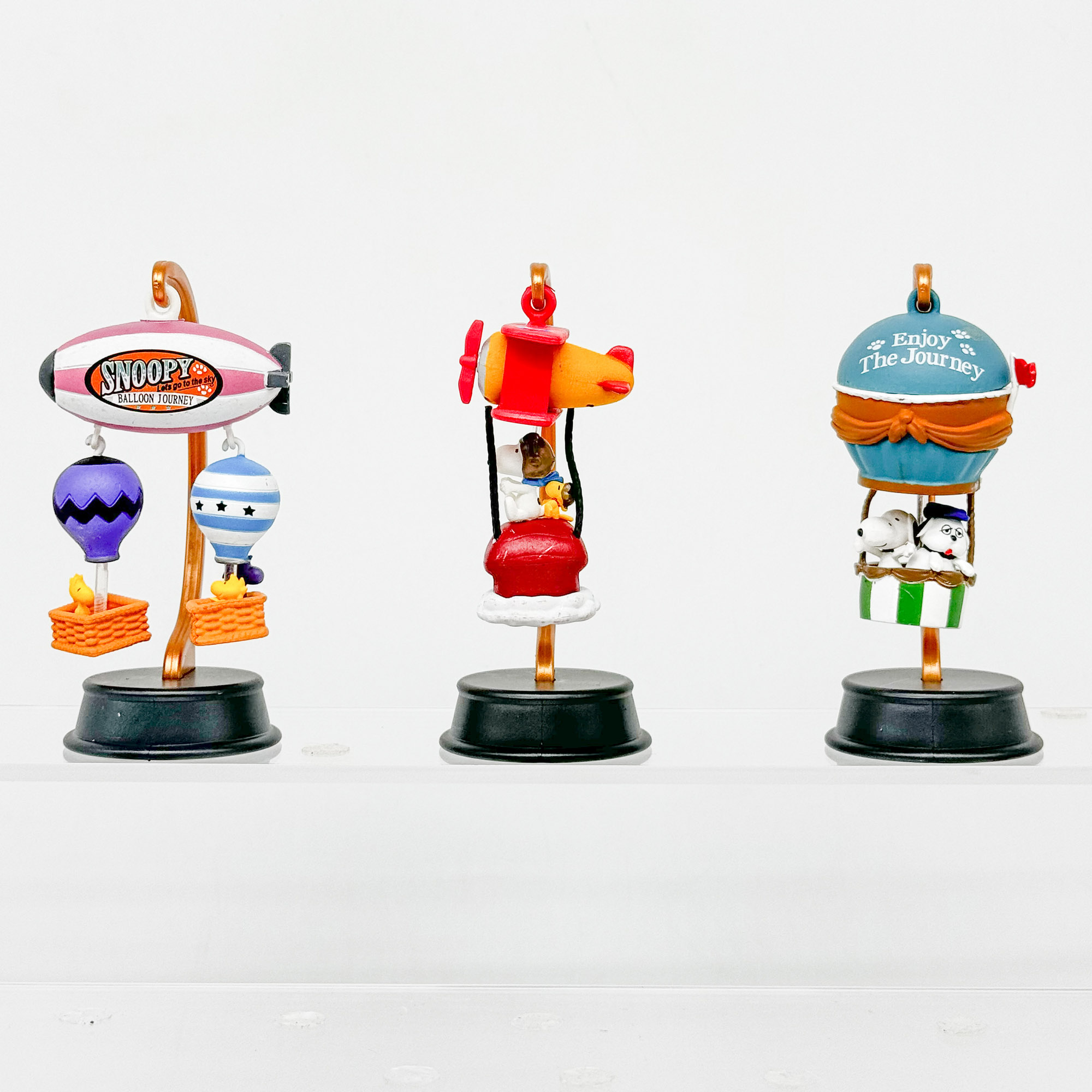 REMENT-globo de Snoopy en mini - Anime Action Figure Blind Box reseña y precio