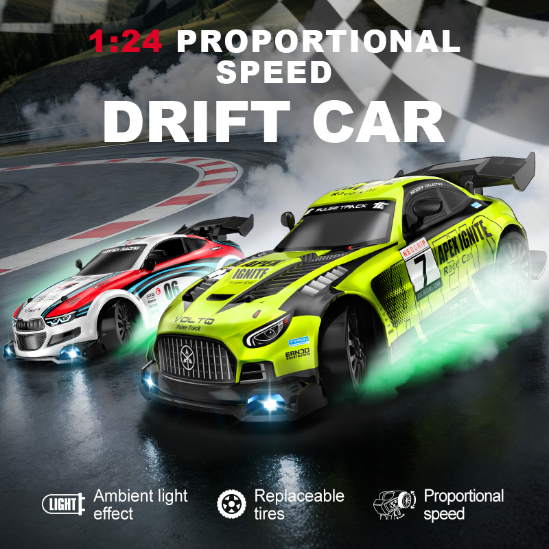 Coche de Carreras a Control Re - Rc Drift Car 1 24 Scale 4Wd reseña y precio