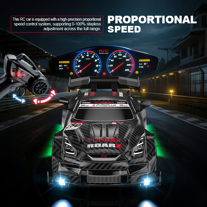 Coche de Carreras a Control Re - Rc Drift Car 1 24 Scale 4Wd reseña y precio