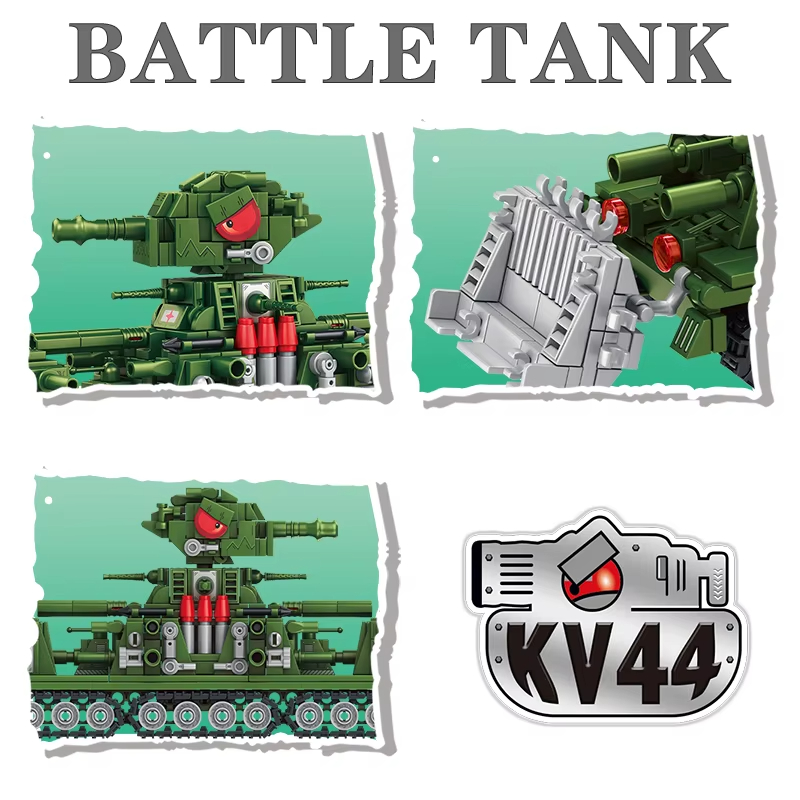 Tank World-Juego de bloques de - Lego Compatible Military Tank reseña y precio