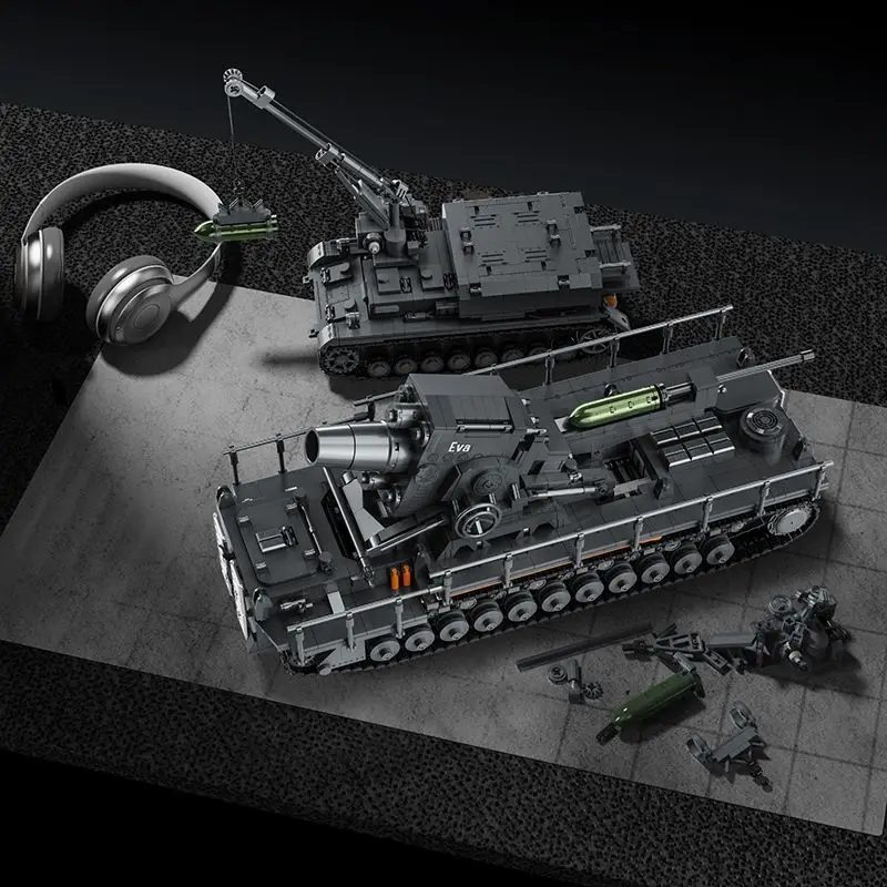 12GO 97026 4706 piezas, Bloque - Lego Compatible Military Tank reseña y precio