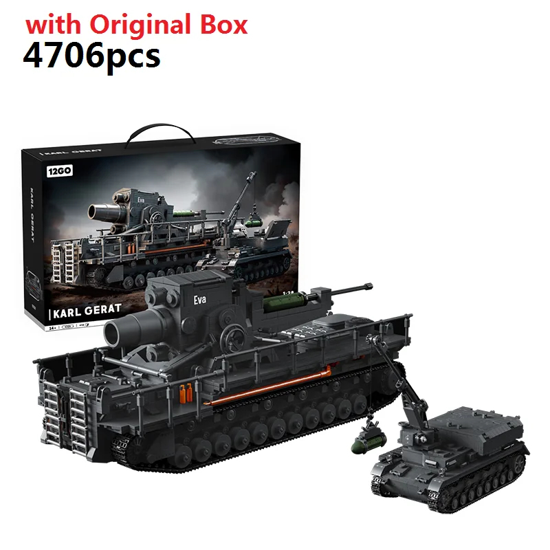 12GO 97026 4706 piezas, Bloque - Lego Compatible Military Tank reseña y precio