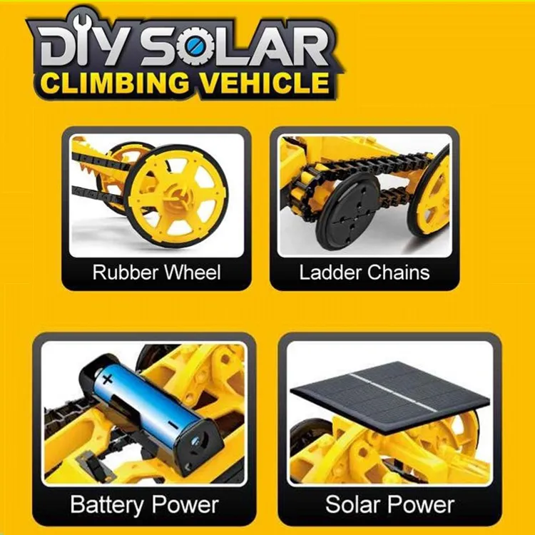 Juguete Solar novedoso para ni - Stem Solar Robot Kit For Kids reseña y precio