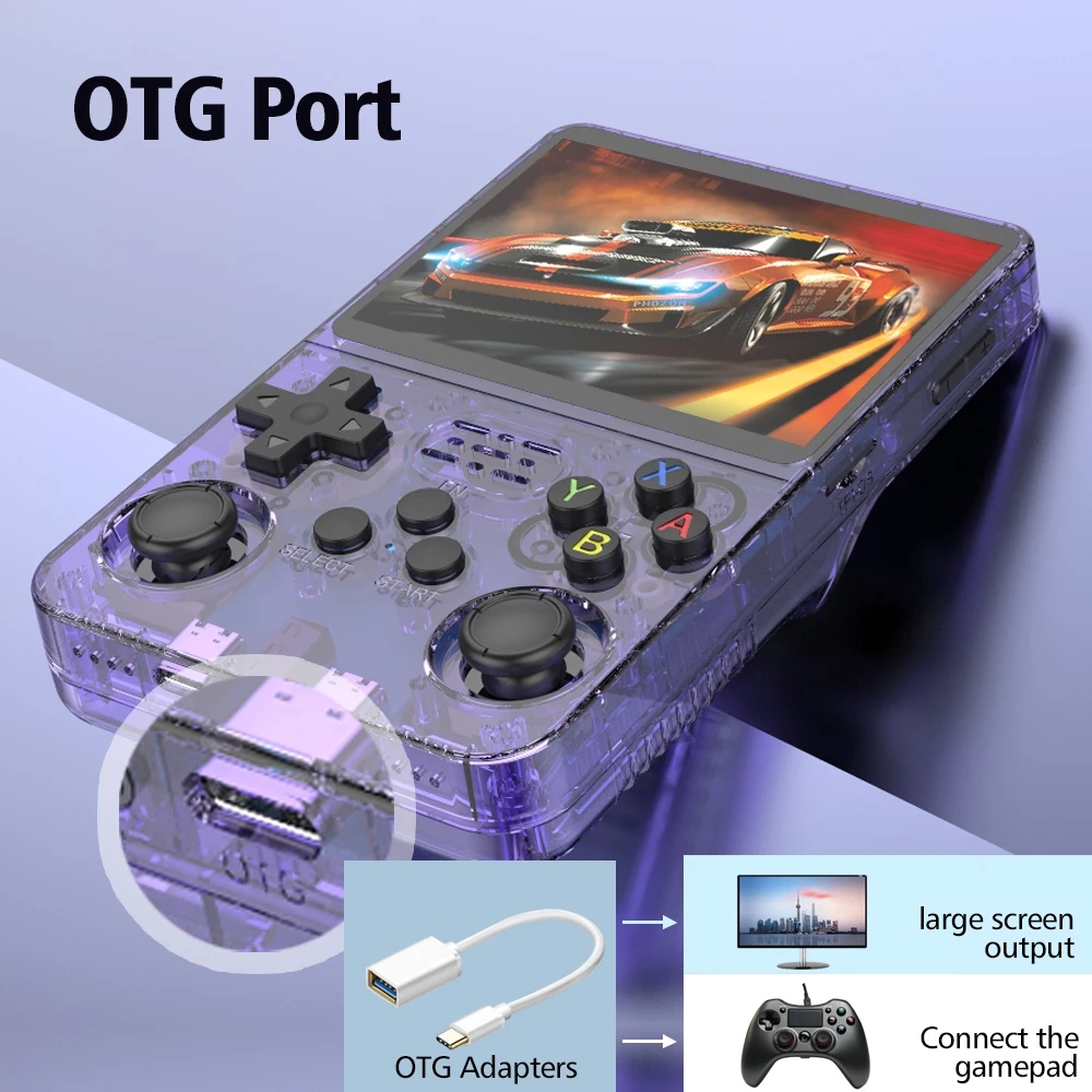 Consola de videojuegos portáti - Retro Handheld Game Console R36S reseña y precio