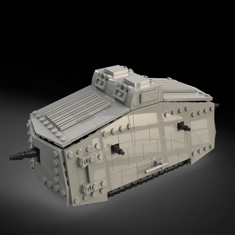 MOC WW1 Alemania militar A7V t - Lego Compatible Military Tank reseña y precio